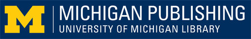Michigan Publishing Banner